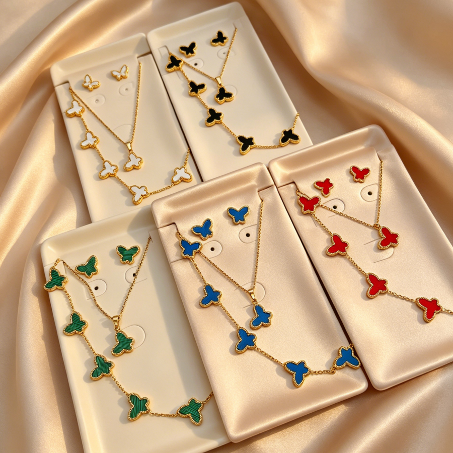 Butterfly Clover Set