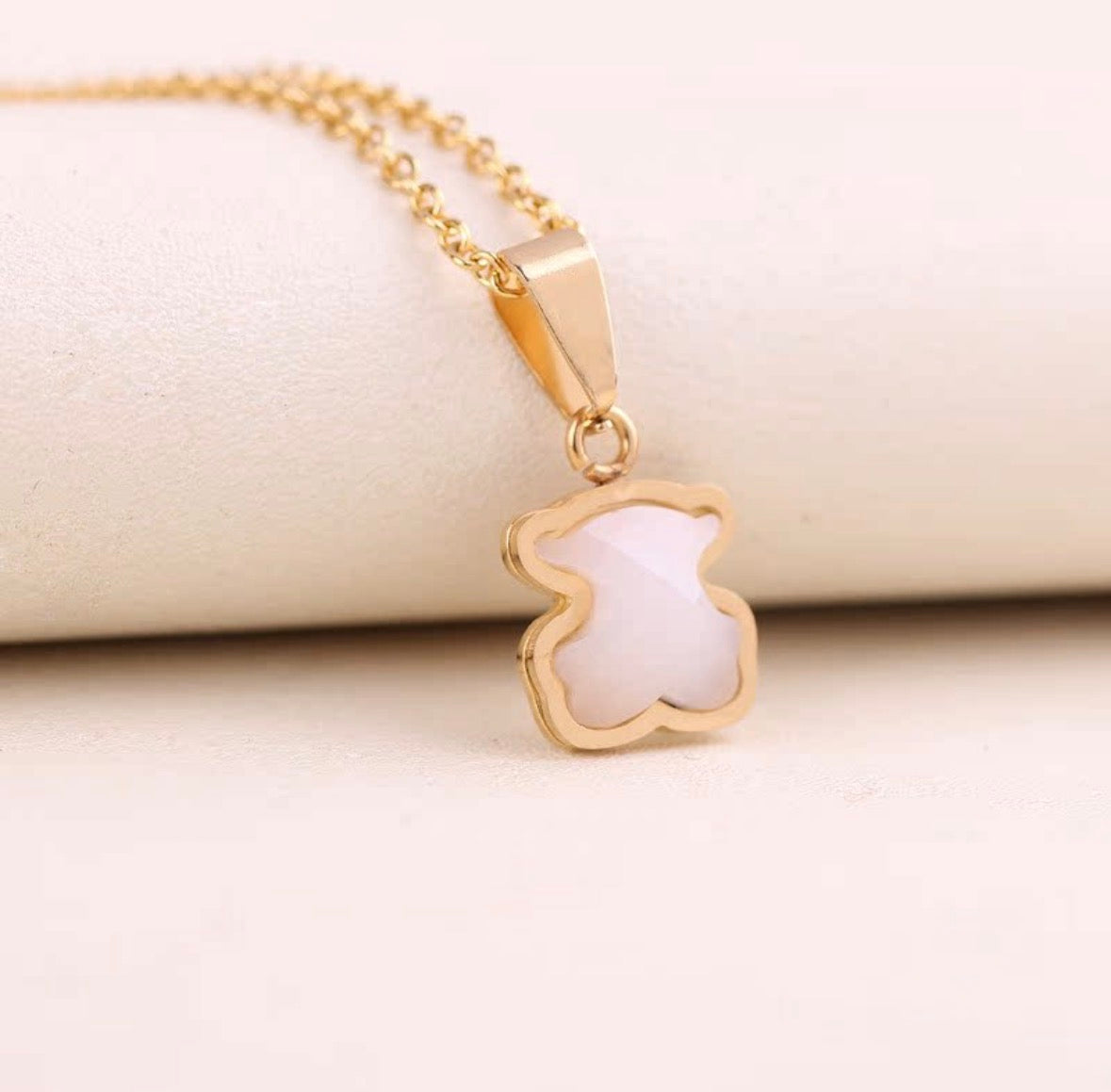 Classic Teddy Pearl Jewelry Set