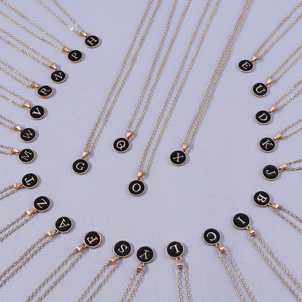 Classic Initial Pendant Necklace