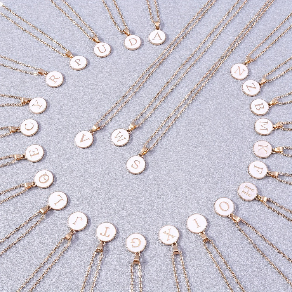 Classic Initial Pendant Necklace
