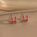 Bella H Stud Earring