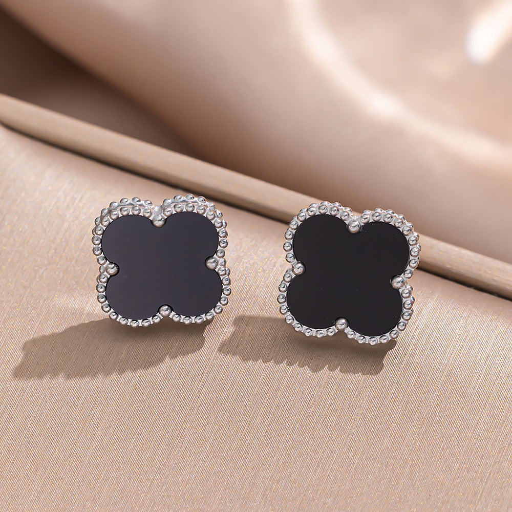 Bella Clover Stud Earrings