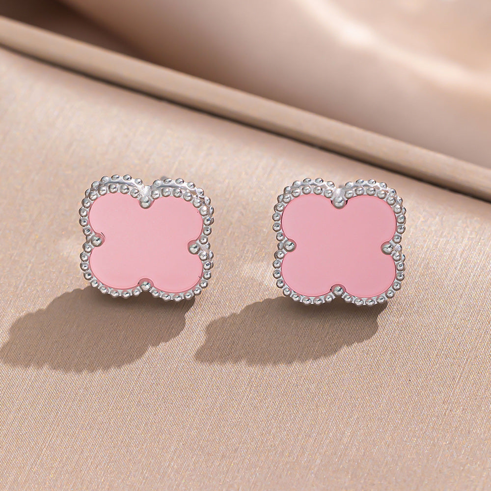 Bella Clover Stud Earrings